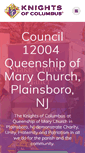 Mobile Screenshot of kofc12004.org